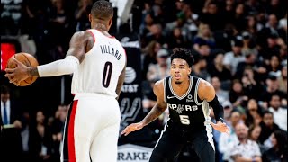 San Antonio Spurs Vs Portland Trail Blazers - Full Game Highlights | October 28, 2019-20 NBA Season