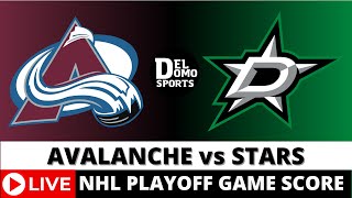 DALLAS STARS VS COLORADO AVALANCHE LIVE 🏒 NHL Playoff Game Score MAY 17,2024- West 2nd Round -Game 6