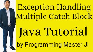 exception handling |exception handling tutorial|Multiple Catch Block | java tutorial hindi