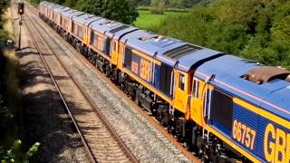 0x66 Newport-Doncaster passing Churcham 08/09/14