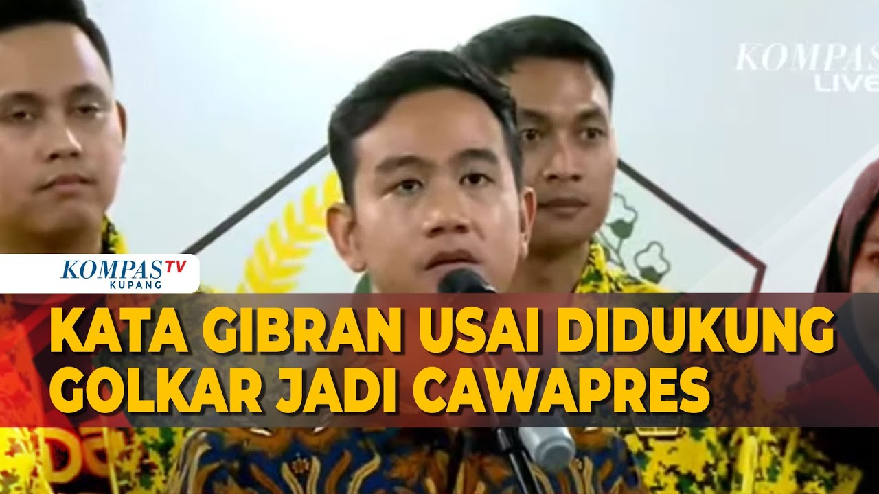 [FULL] Pernyataan Gibran Usai Hadiri Rapimnas Golkar Yang Mengusung ...