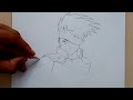 how to draw kakashi kakashi full body step by step tutorial