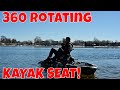 BRAND NEW Review of the 360 rotating kayak seat from 3 Waters Kayaks!