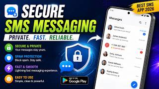 Secure SMS Messaging App for Android 🔒 Best Private Text Messaging App 2026