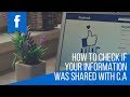 How to Check if your Facebook Information was Shared with Cambridge Analytica