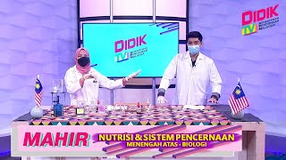 Mahir (2021) | Menengah Atas: Biologi - Nutrisi dan Sistem Pencernaan Manusia