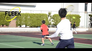 【テニス/ダブルス】近藤楓真・荒岡諒磨vs久保田晃世・高平将磨