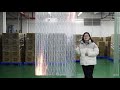 huasuny transparent flexible led screen model crystal curtain detailed introduction