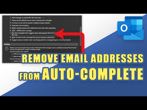 Outlook - CLEAR Email Addresses from AUTO-COMPLETE List