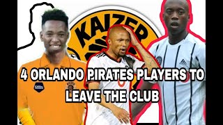 Sad News 💔 || Four Orlando Pirates Players Already Leaved The Club