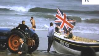 1960s UK Beach, Summer Holiday, Kodachrome