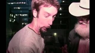 Tom Green talks to Toothless Man