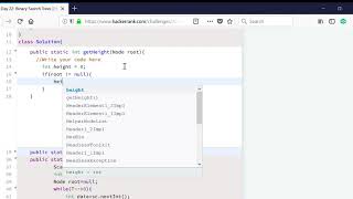 Day 22: Binary Search Trees | HackerRank | JAVA
