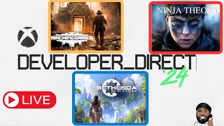 Xbox Developer Direct 2024 & Elder Scrolls 6 Livestream | Indiana Jones, Hellblade 2, Avowed, & More