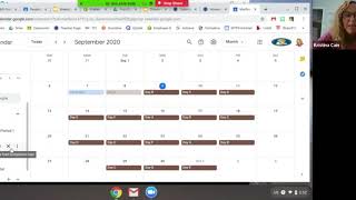 Google Homework Calendar