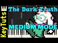 The Dark Truth [Deltarune: Chapter 2] by Toby Fox - Medium Mode [Piano Tutorial] (Synthesia)
