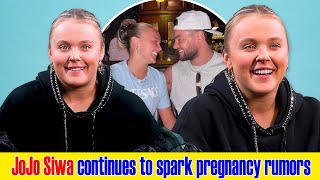 JoJo Siwa continues to spark pregnancy rumors