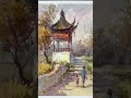 🍂秋季公园一角🍂 美术生 画画 美术联考 色彩 色彩风景