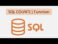SQL COUNT Function | SQL Aggregate Function |  SQL Tutorial for Beginners