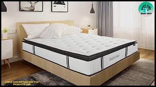 Suiforlun 14 Inch Euro Top Gel Memory Foam and Innerspring Hybrid Mattress Queen Review