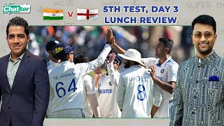 Cricbuzz Chatter: #Ashwin scalps 4-fer; #England 5 down for 103, trail #India by 156 runs at Lunch