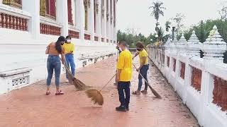 โครงงานจิตอาสาพัฒนาวัดศาสนสถาน