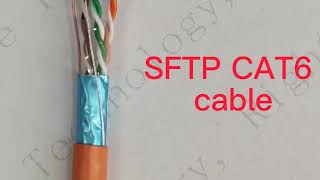 CAT6 SFTP waterproof outdoor cable