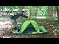 how to set up extremus mission mountain instant pop up camping tent