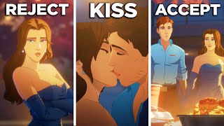 Dispatch - Accept vs Kiss vs Reject Blonde Blazer (ALL CHOICES)