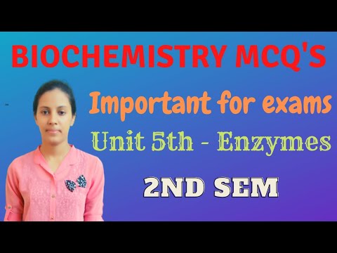 Biochemistry B Pharma 2nd Semester | Biochemistry Mcq With Answers ...