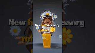 NEW FREE ACCESSORY ROBLOX SPRING ! 🌼 #roblox #youtube #2024 #shorts #free #flowers