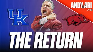 John Calipari RETURNING to Rupp Arena on Saturday | Arkansas vs Kentucky with Coach Cal in Lexington