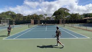 Diamond Head Tennis: Matsie \u0026 Joey vs Tanden \u0026 Isaiah