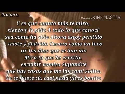 Blake Te Fuiste Letra - YouTube