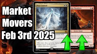 MTG Market Movers - Feb 3rd 2025 - Commander and Mondern Cards Rising Up! Pest Control!