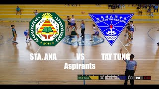 NOPSSCEA Aspirants | STA. ANA vs TAY TUNG | February 16, 2020 | Full game HD