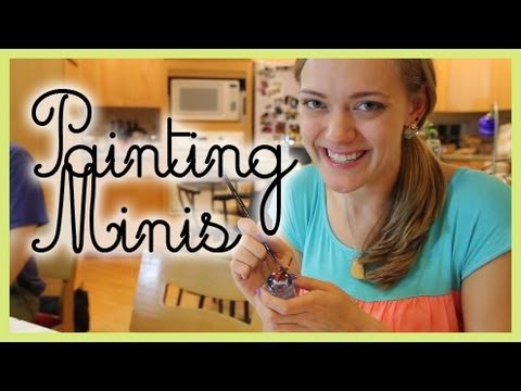 Painting Miniatures Youtube