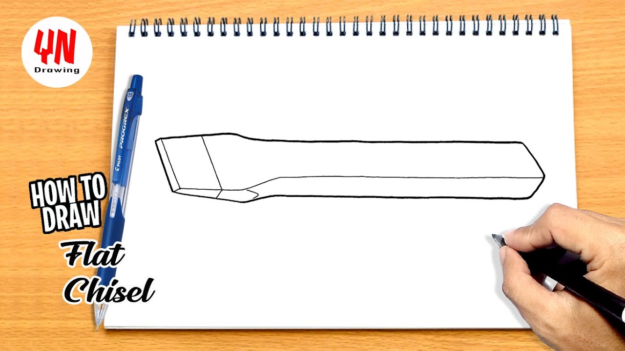 Chisel Pencil Drawing At Samantha Fredricksen Blog