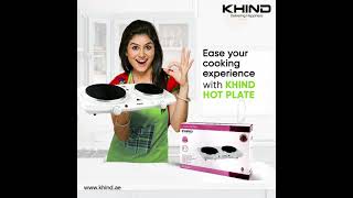 KHIND Electric Hot Plate | Kitchen Appliances | Khind Middle East