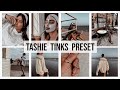 THE BEST TASHIE TINKS INSPIRED PRESET lightroom - FREE DNG #tashie