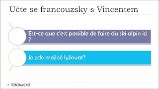 Naučte se francouzské fráze pro každodenní rozhovory I 5 minut  # 10