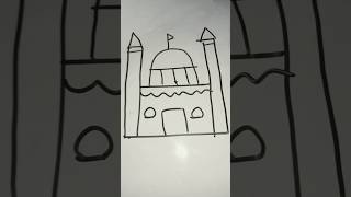 Easy masjid#drawing #trending