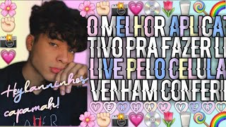 𓊪 ʿʿ ׅ✒️̷ ࣭ׄ ⬫Disponibilizando o melhor aplicativo pra fazer live no momento!¡𓊪 ʿʿ ׅ✒️̷ ࣭ׄ ⬫