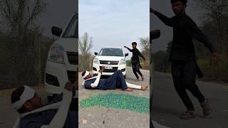 Faqeer ne car wake ko bacha lya #trending #usa #unfrezzmyaccount #ytshorts