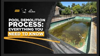 Pool Demolition Process: Everything You Need to Know