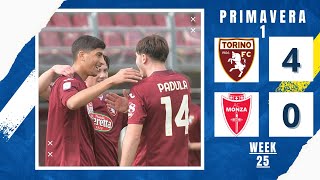 TORINO U19 4-0 MONZA U19| Campionato Primavera 1 2023/2024| Week 25 | Highlights | 10-03-2024