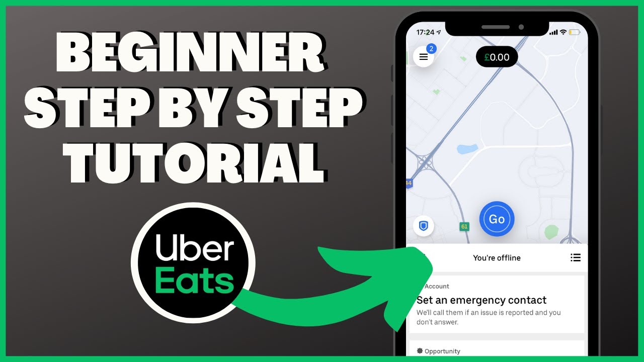 Tutorial How To Use Uber Eats Rider App For Beginners Youtube