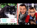 NOTRE CHAT CONTRÔLE NOTRE JOURNÉE PENDANT 24H ! (elle abuse grave !)