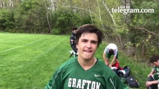 Freshman Jack Gurney (3 goals) talks about avenging a loss earlier in the season to Nipmuc.