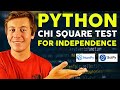 Performing a Chi-Square Test for Independence in Python with Scipy